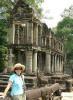 Bibliothek auf dem Weg zum Gopura